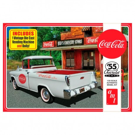 Kit Maquete AMT 1/25 Coca-Cola '55 Chevy Cameo Pickup