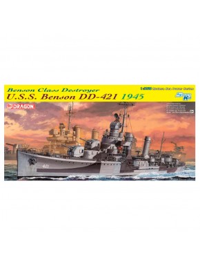 Maquette détaillée de l'USS Benson DD-421 1945