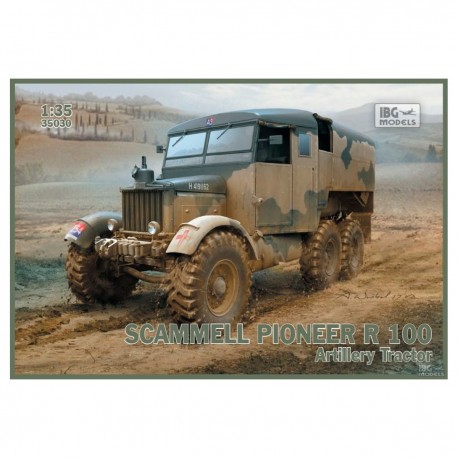 Tracteur d'artillerie Scammell Pioneer R 100 modèle 1/35
