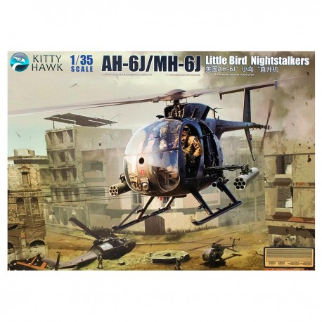 Maquette hélicoptère AH-6J/MH-6J Little Bird 1/35