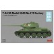 Maquete 1/35 T-34/85 Modelo 1944 No.174 Factory da Rye Field Model