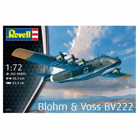 Maquete Revell Blohm & Voss BV 222 escala 1/72