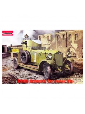 Maquette Voiture Blindée Britannique Modèle 1914 de Roden