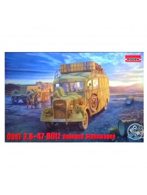 Maquette Opel Blitz Omnibus W39 Stabwagen de Roden