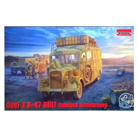 Maquette Opel Blitz Omnibus W39 Stabwagen de Roden