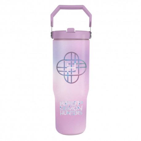 Garrafa KPop Demon Hunters 1130 ml aço inoxidável