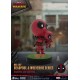 Figurines Deadpool 3 et Wolverine Mini Egg Attack 8 cm
