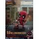 Figurines Deadpool 3 et Wolverine Mini Egg Attack 8 cm