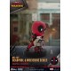 Figurines Deadpool 3 et Wolverine Mini Egg Attack 8 cm