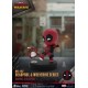 Figurines Deadpool 3 et Wolverine Mini Egg Attack 8 cm