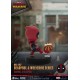 Figurines Deadpool 3 et Wolverine Mini Egg Attack 8 cm