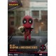 Figurines Deadpool 3 et Wolverine Mini Egg Attack 8 cm