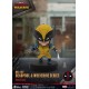 Figurines Deadpool 3 et Wolverine Mini Egg Attack 8 cm