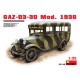 Maquette du bus soviétique GAZ-03-30 Mod. 1938 MiniArt