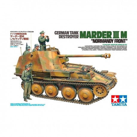Kit de modelo Marder III M Tamiya escala 1/35