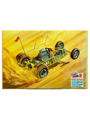 Caja del kit de modelismo Dune Dragster Sandkat de AMT