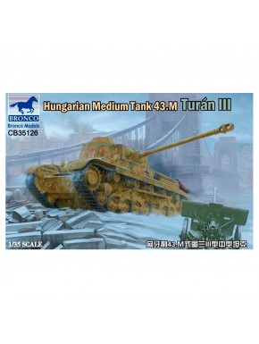 Maquette Char Hongrois 43.m Turán III Bronco Models