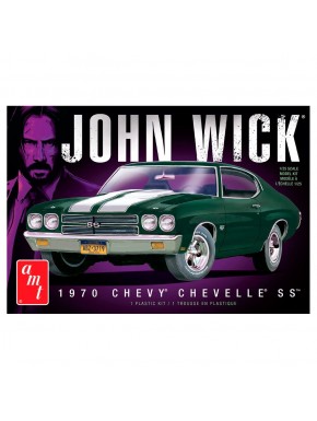 Maqueta del Chevy Chevelle SS 1970 de John Wick de AMT
