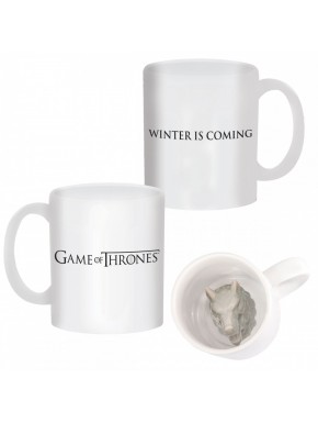 Coupe 3D Game of Thrones Stark Worg