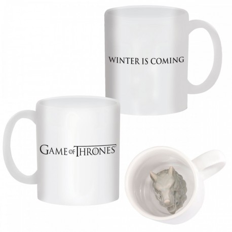 Coupe 3D Game of Thrones Stark Worg