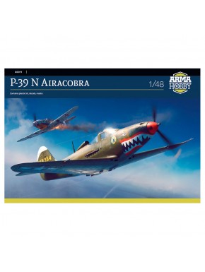 Maquete avião P-39N Airacobra 1/48 Arma Hobby