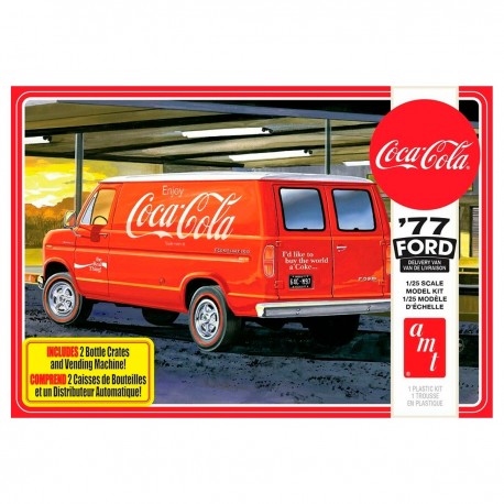 Maqueta Ford Delivery Van 1977 Coca-Cola a escala 1/25