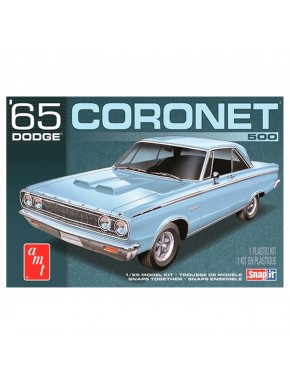 Kit modelo a escala 1/25 del Dodge Coronet 500 1965 de AMT