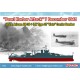 Maquete 1/700 do U.S.S. Arizona e bombardeiro IJN Type 97 em Pearl Harbor