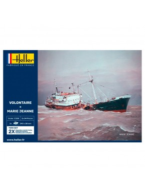 Modelismo Volontaire e Marie Jeanne 1/200 da Heller