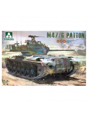 Modèle à l'échelle 1/35 M47 Patton de Takom