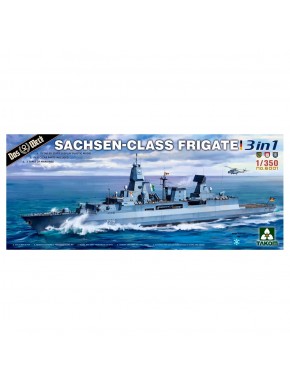 Maquette frégate classe Sachsen 1/350 par Takom