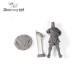 Figura em resina de guerreiro viking Ubbe em escala 75mm