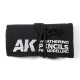Étui en tissu noir avec crayons Weathering AK-Interactive