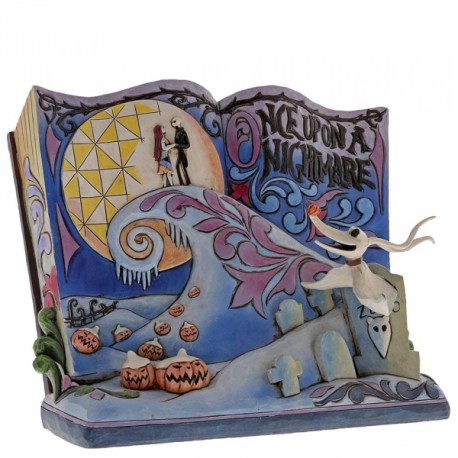Figure Nightmare Before Christmas book Disney Traditions