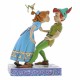 Figura Jim Shore Peter y Wendy 65 aniversario