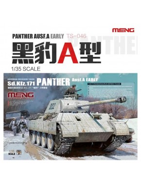 Modelo de tanque Panther Ausf.A Early 1/35 Meng
