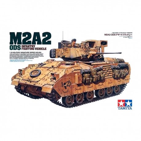 Maquette à l'échelle du véhicule de combat M2A2 ODS de Tamiya