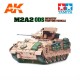 Maquette à l'échelle du véhicule de combat M2A2 ODS de Tamiya