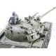 Modelo de tanque russo T-55A da Tamiya em escala