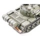 Modelo de tanque russo T-55A da Tamiya em escala
