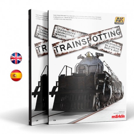 Capa do manual de modelismo ferroviário Trainspotting