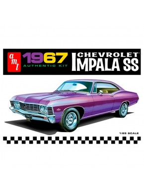 Maqueta AMT Chevrolet Impala SS 1967 a escala 1/25