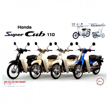 Modèle réduit Honda Super Cub 110 blanc Fujimi