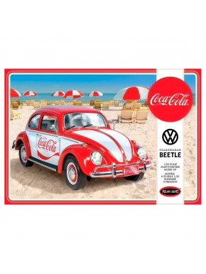 Modèle 1/25 Volkswagen Beetle Coca Cola par Polar Lights