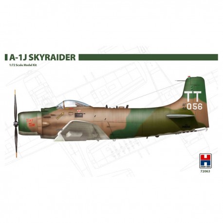 Maquette A-1J Skyraider 1/72 par Hobby 2000