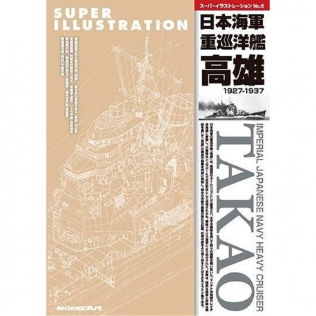 Capa do livro Super Ilustração IJN Takao