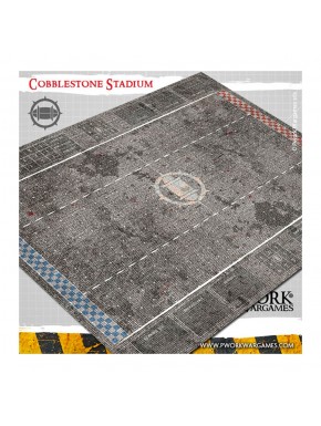 Tapis de stade en néoprène avec design pavé