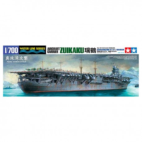 Maquette du porte-avions Zuikaku de Tamiya en 1/700