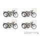 Modelo 3D de motocicleta británica Modelo H a escala 1/32