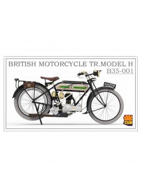 Modelo H de motocicleta britânica em escala 1/35 por Copper State Models